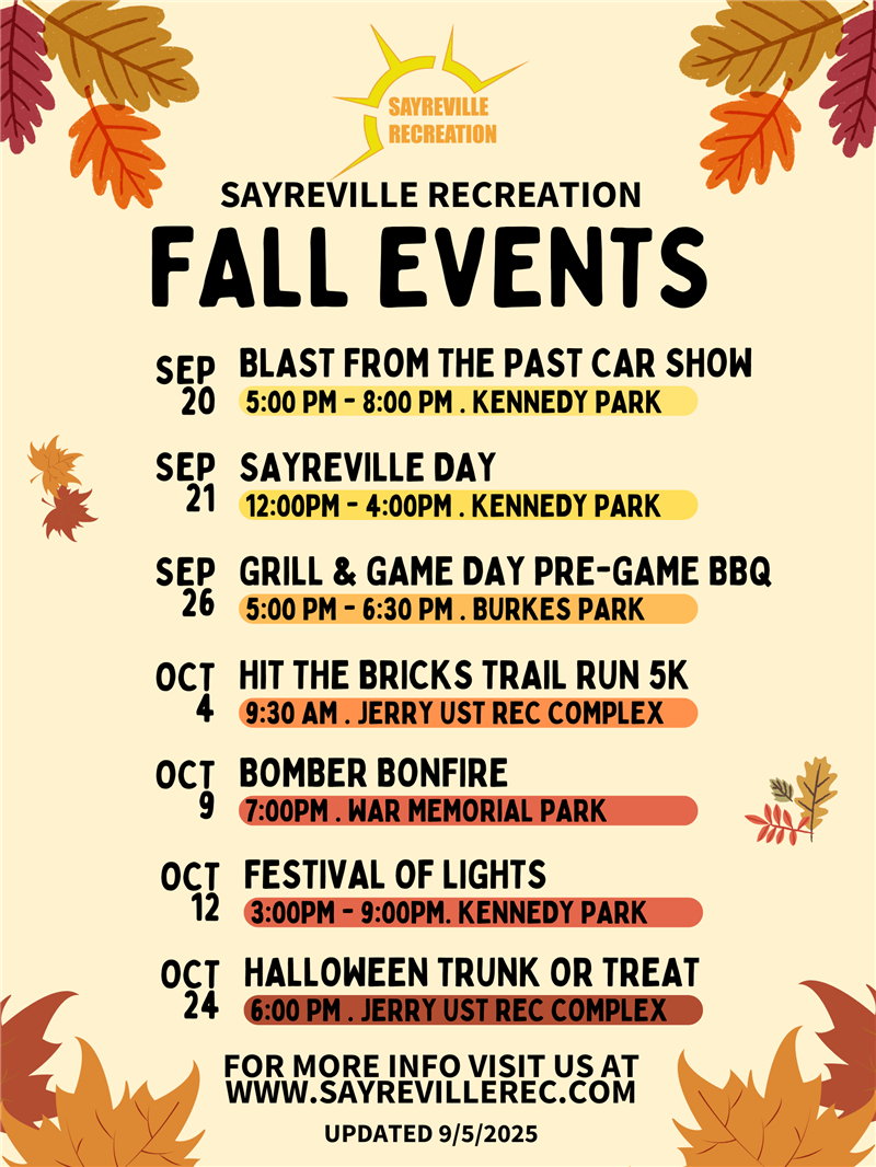 fall events 2025