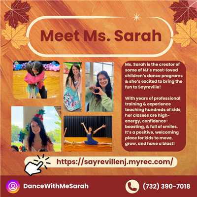 Meet Ms. Sarah