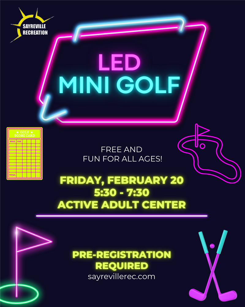 led mini golf 26