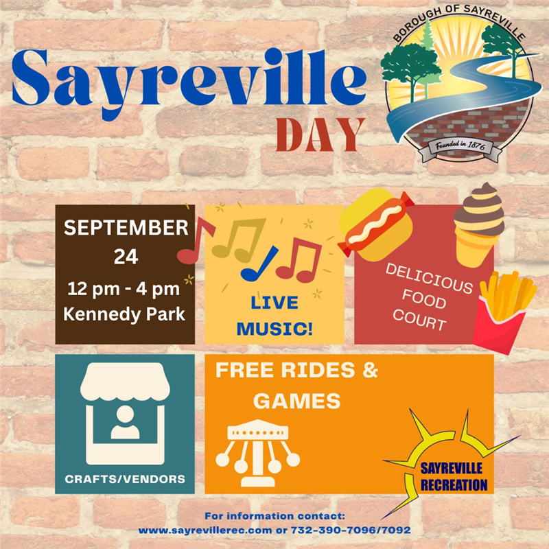 Sayreville Recreation Department Online Registration by