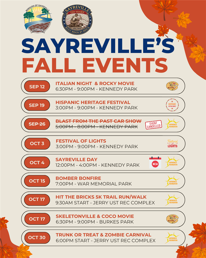fall events 26 new